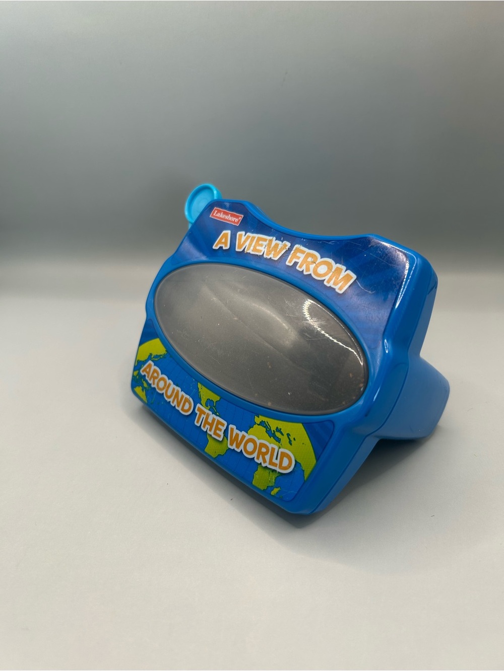 Science Viewer Lakeshore View Master Equivalent Around The World Blue 3D Slides